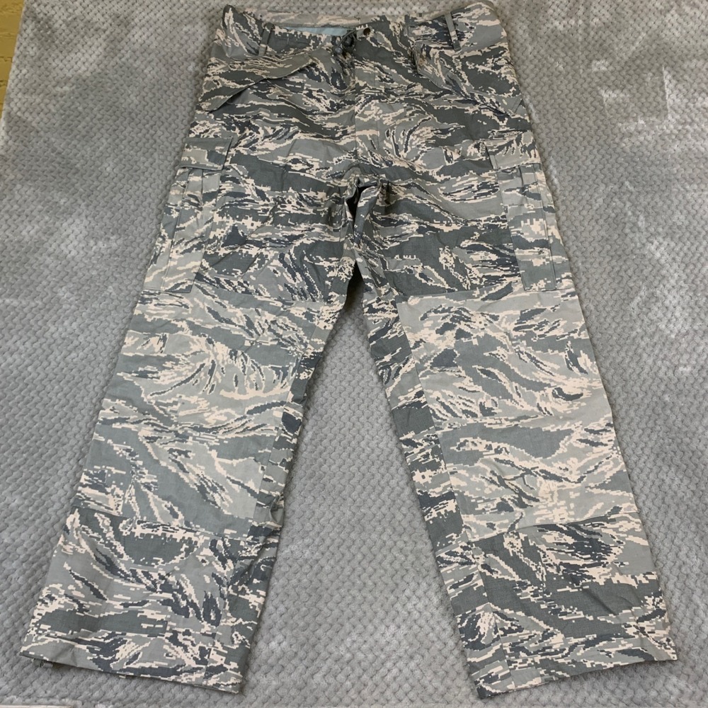 USAF APECS Gore-Tex Trousers Mens Medium Regular Tiger Stripe Camo USGI